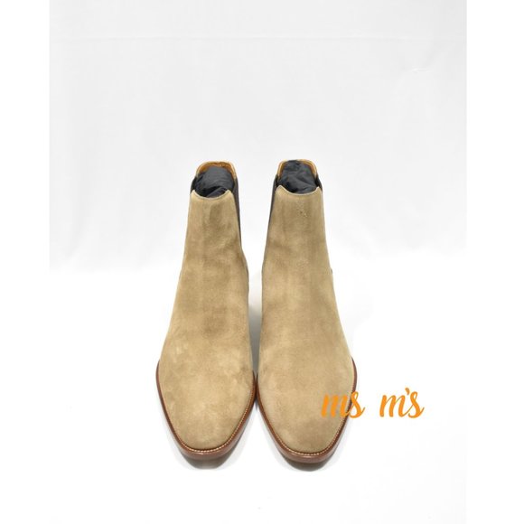 NIB Yves SAINT LAURENT YSL Brown suede Wyatt Boots - Picture 3 of 8